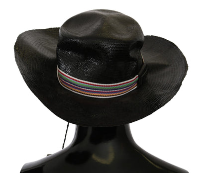 Chic Black Floppy Hat - Timeless Elegance