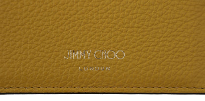 Sunshine Yellow Leather Card Holder