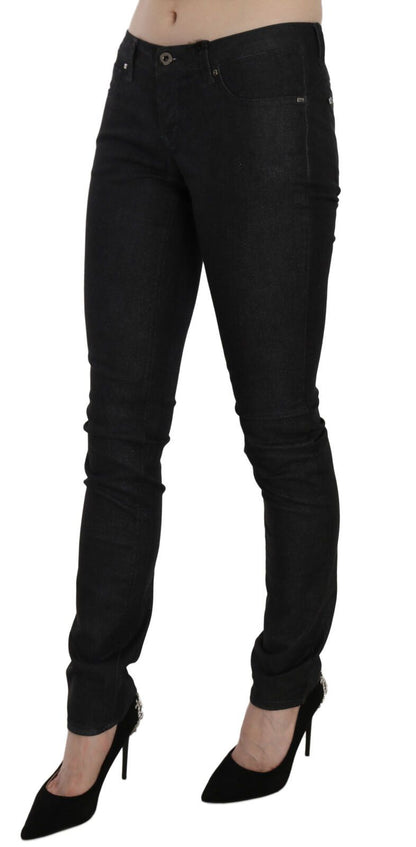 Chic Low Waist Slim Fit Skinny Denim