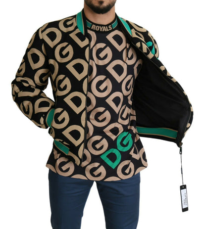 Iconic Printed Bomber Jacket – Exquisite Design