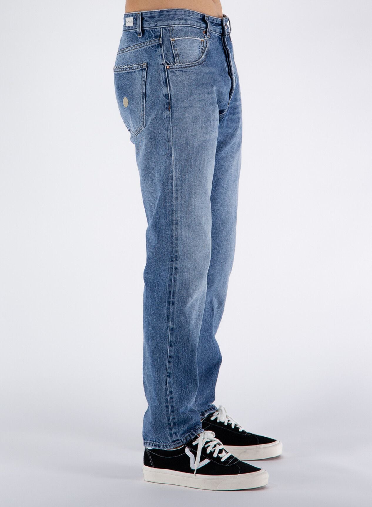 Blue Cotton Men Jeans