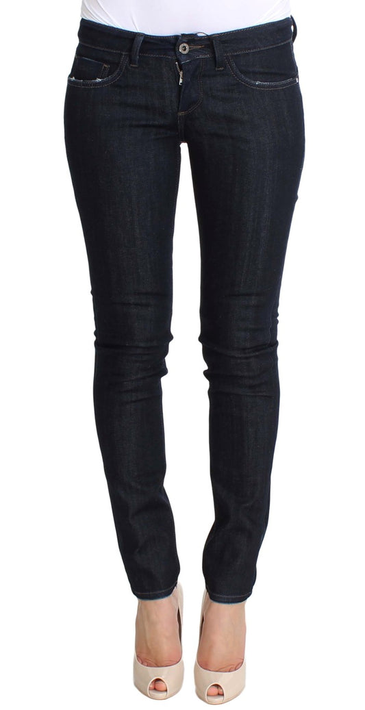 Chic Slim Fit Skinny Blue Jeans