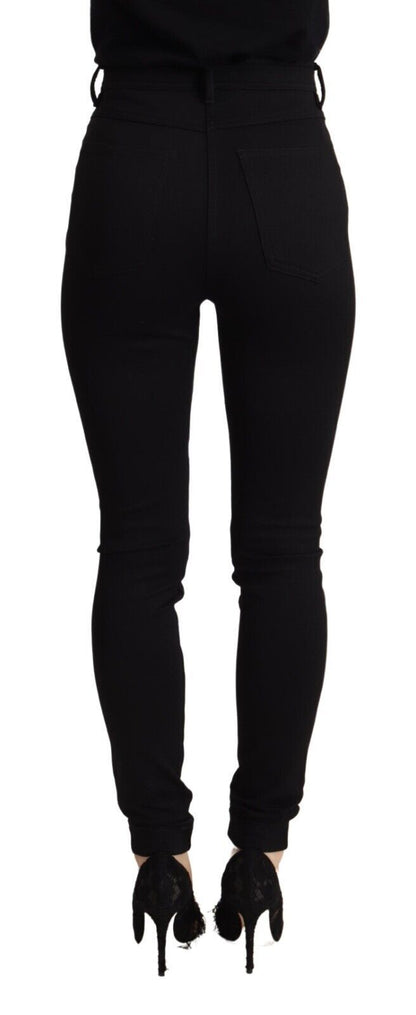 Elegant High-Waisted Slim Fit Pants