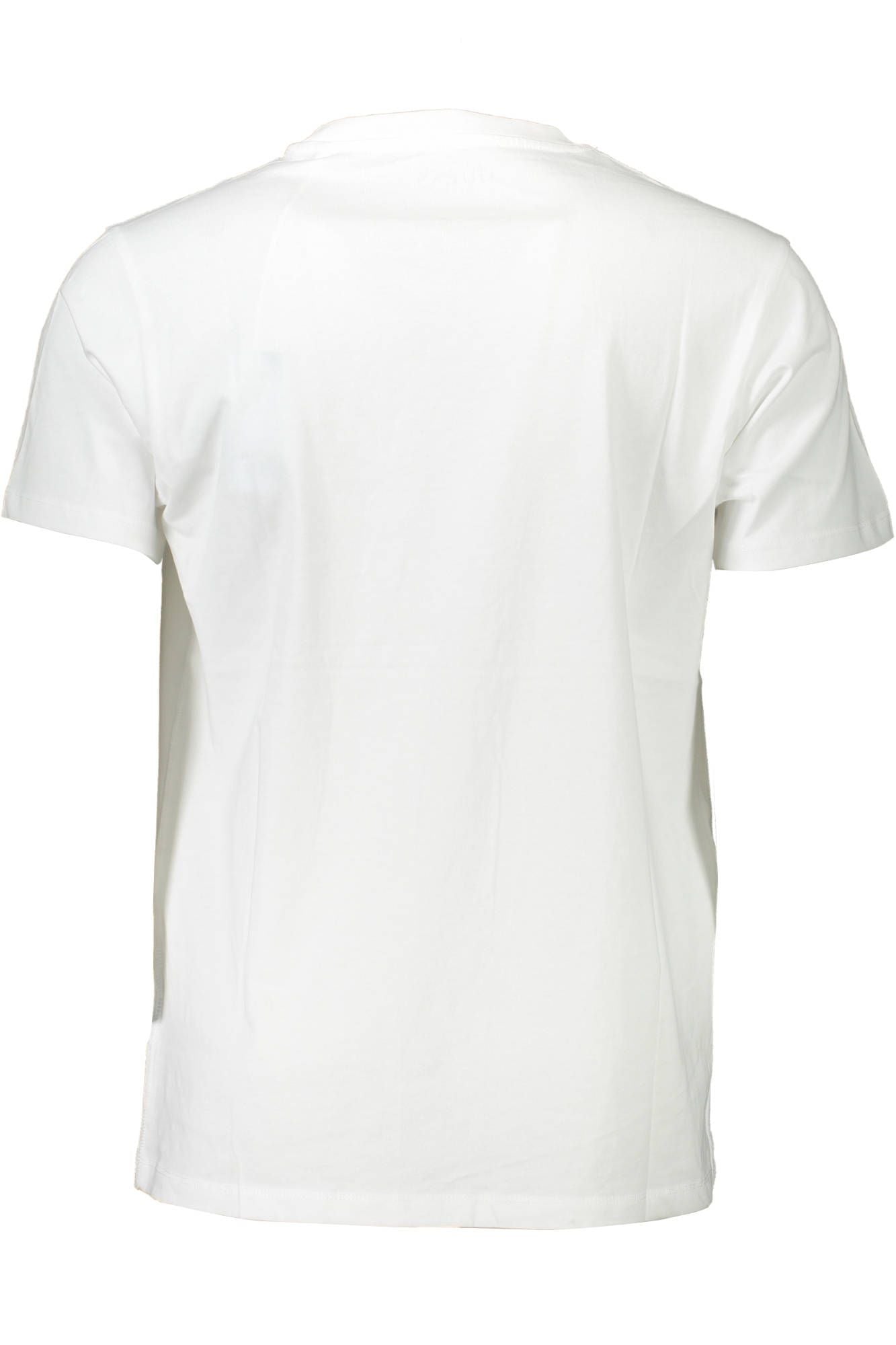 White Cotton Men T-Shirt