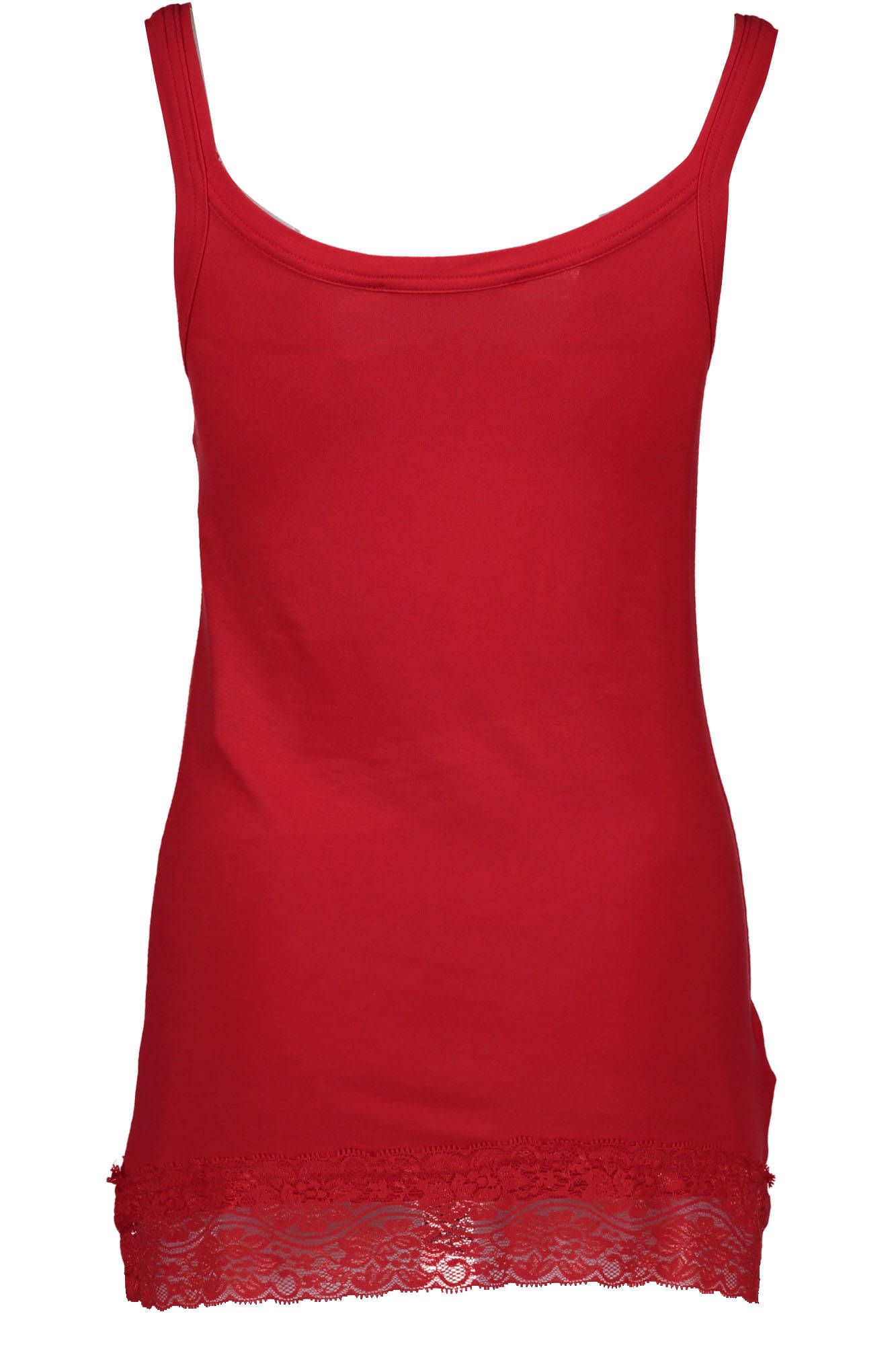 Red Cotton Women Top