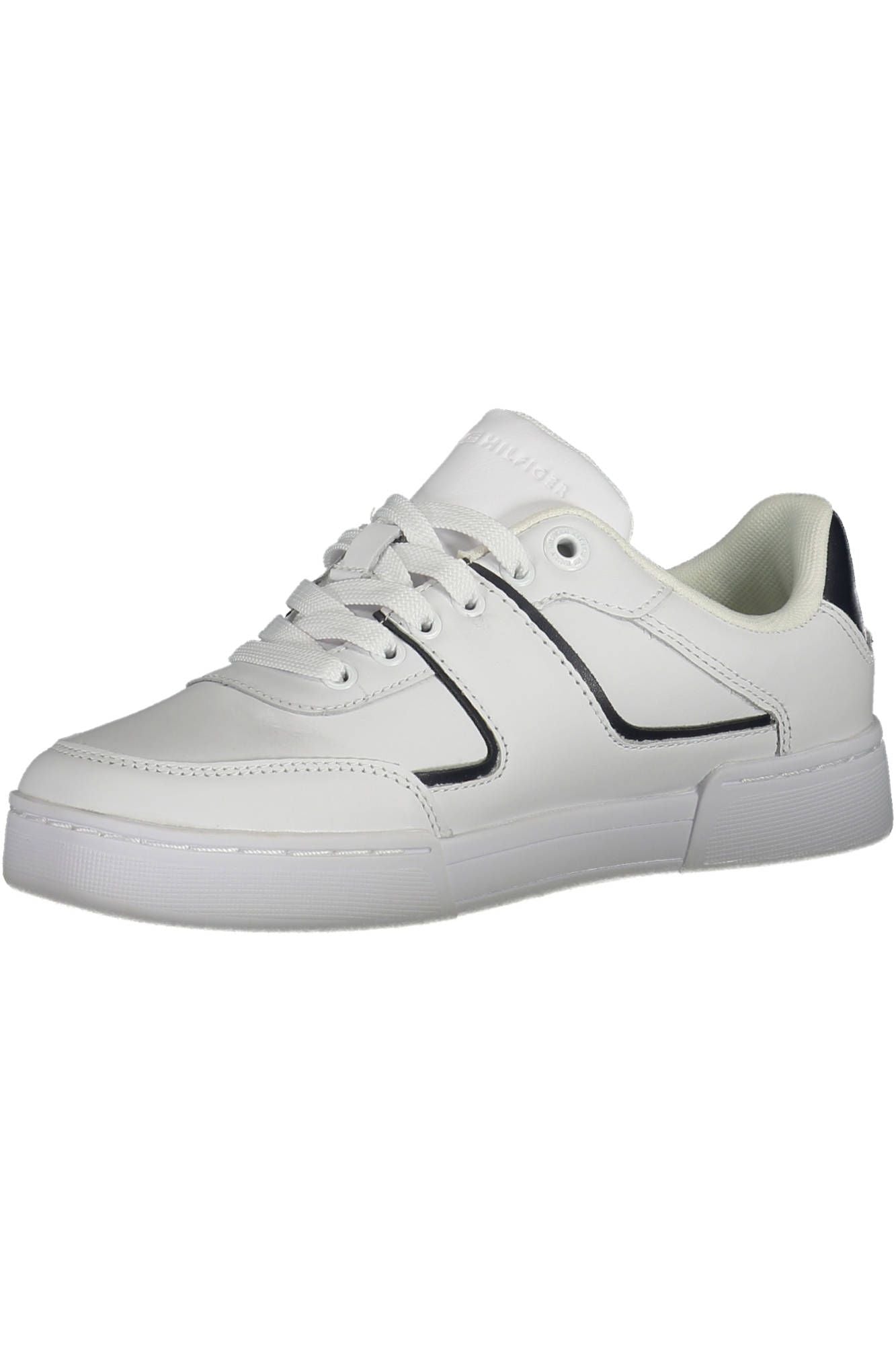 White Leather Women Sneaker