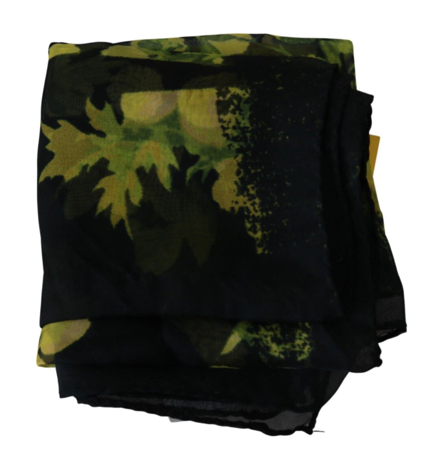 Elegant Floral Silk Scarf