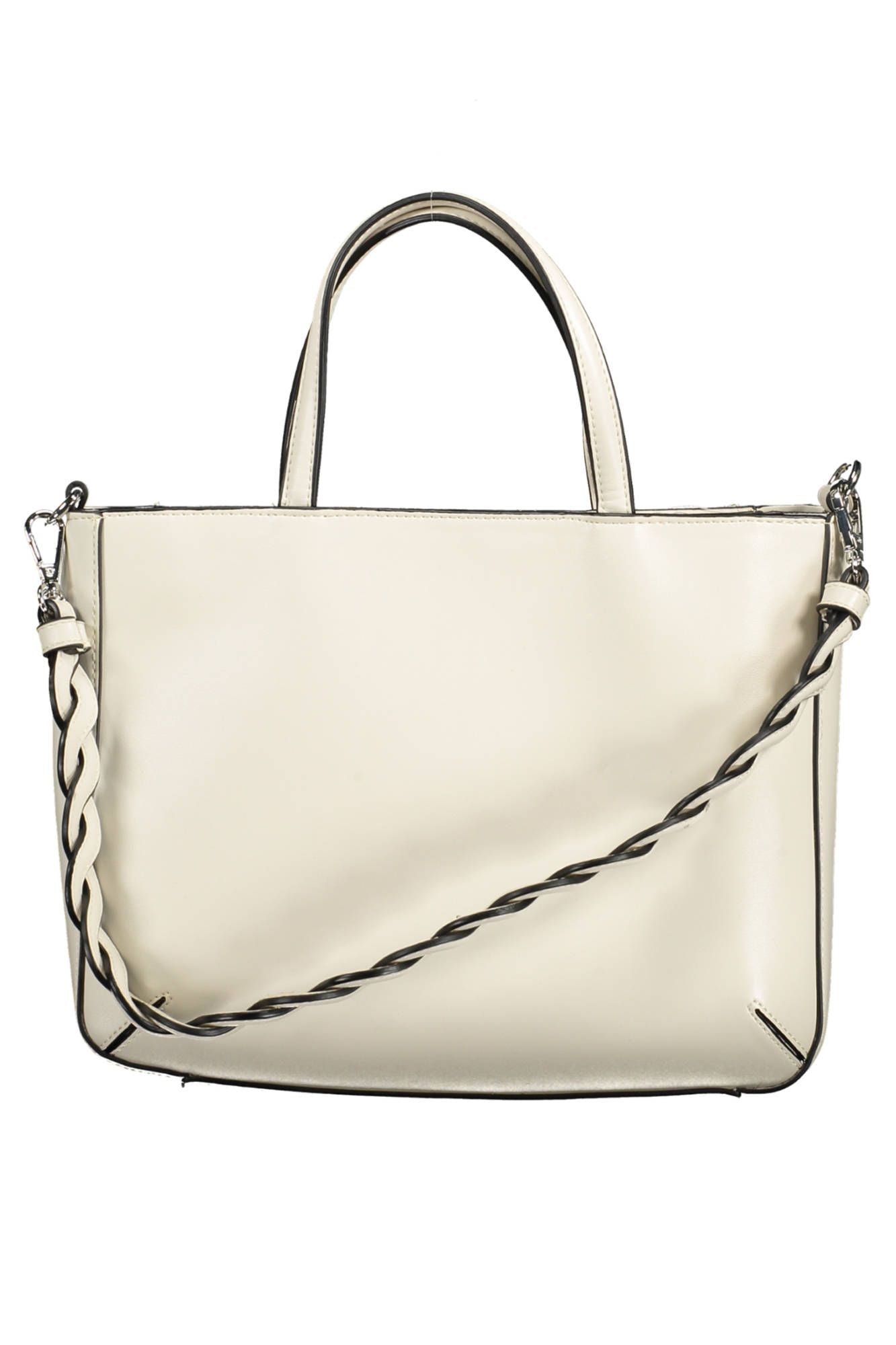 White PVC Women Handbag