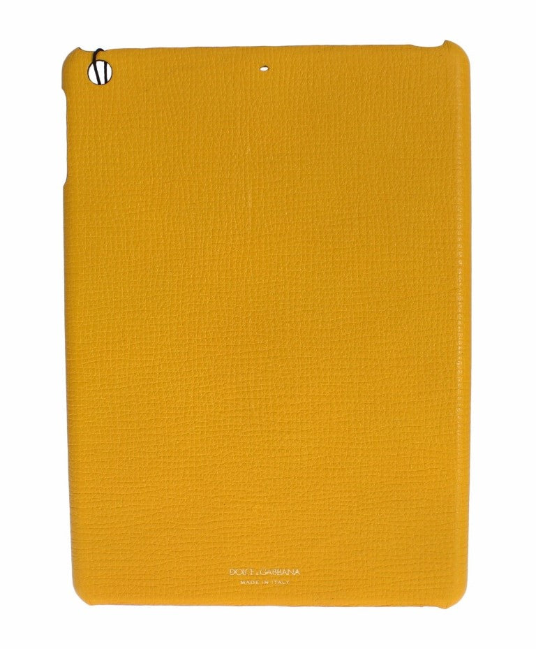 Chic Yellow Leather Tablet Case