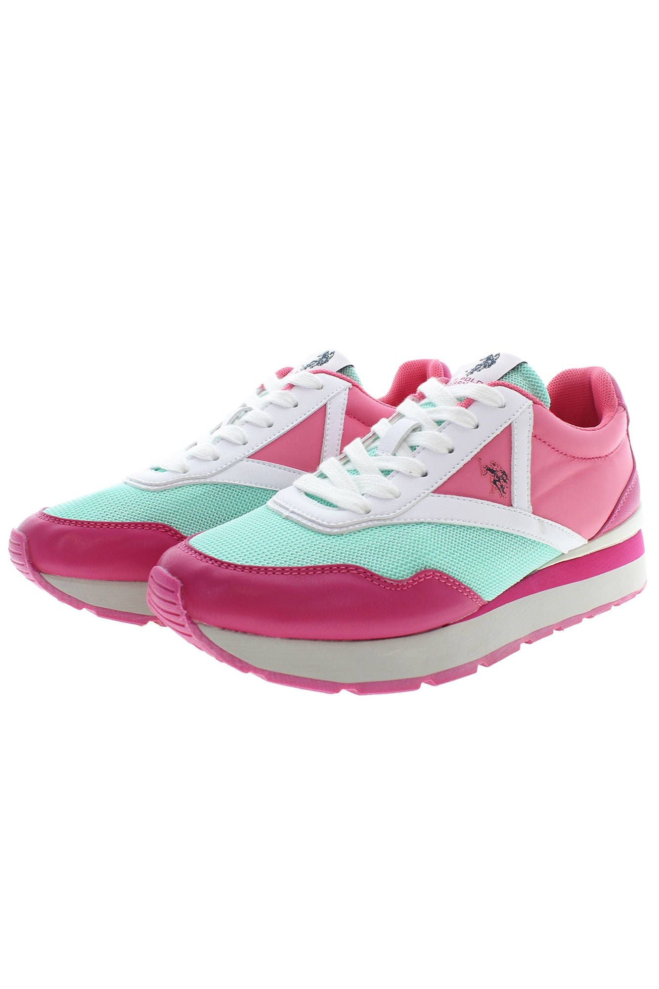 Pink Polyester Women Sneaker