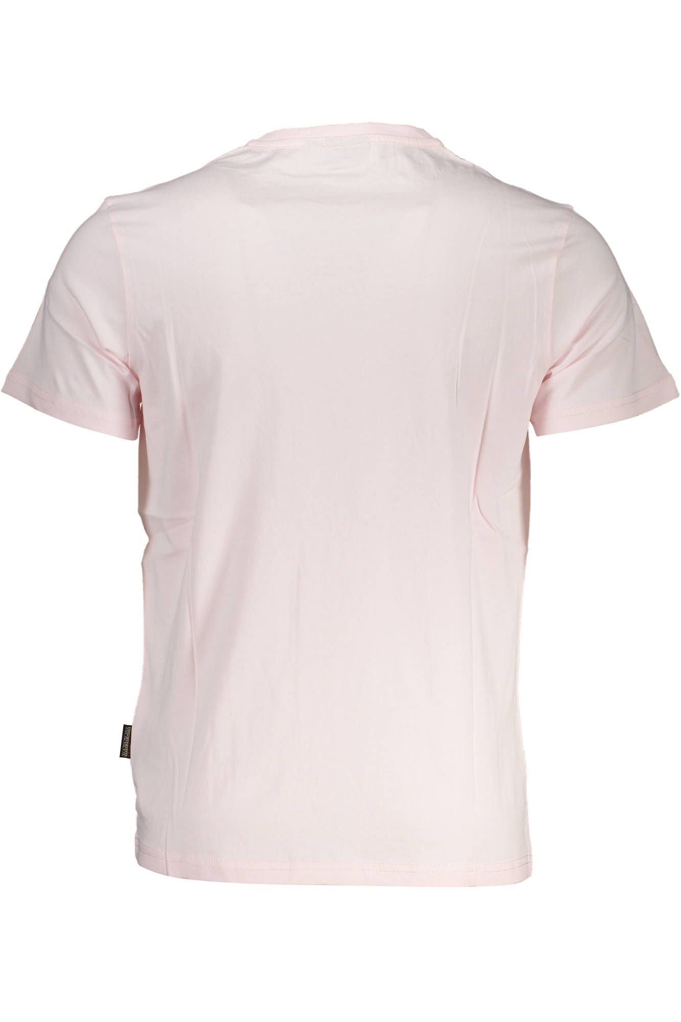 Pink Cotton Men T-Shirt