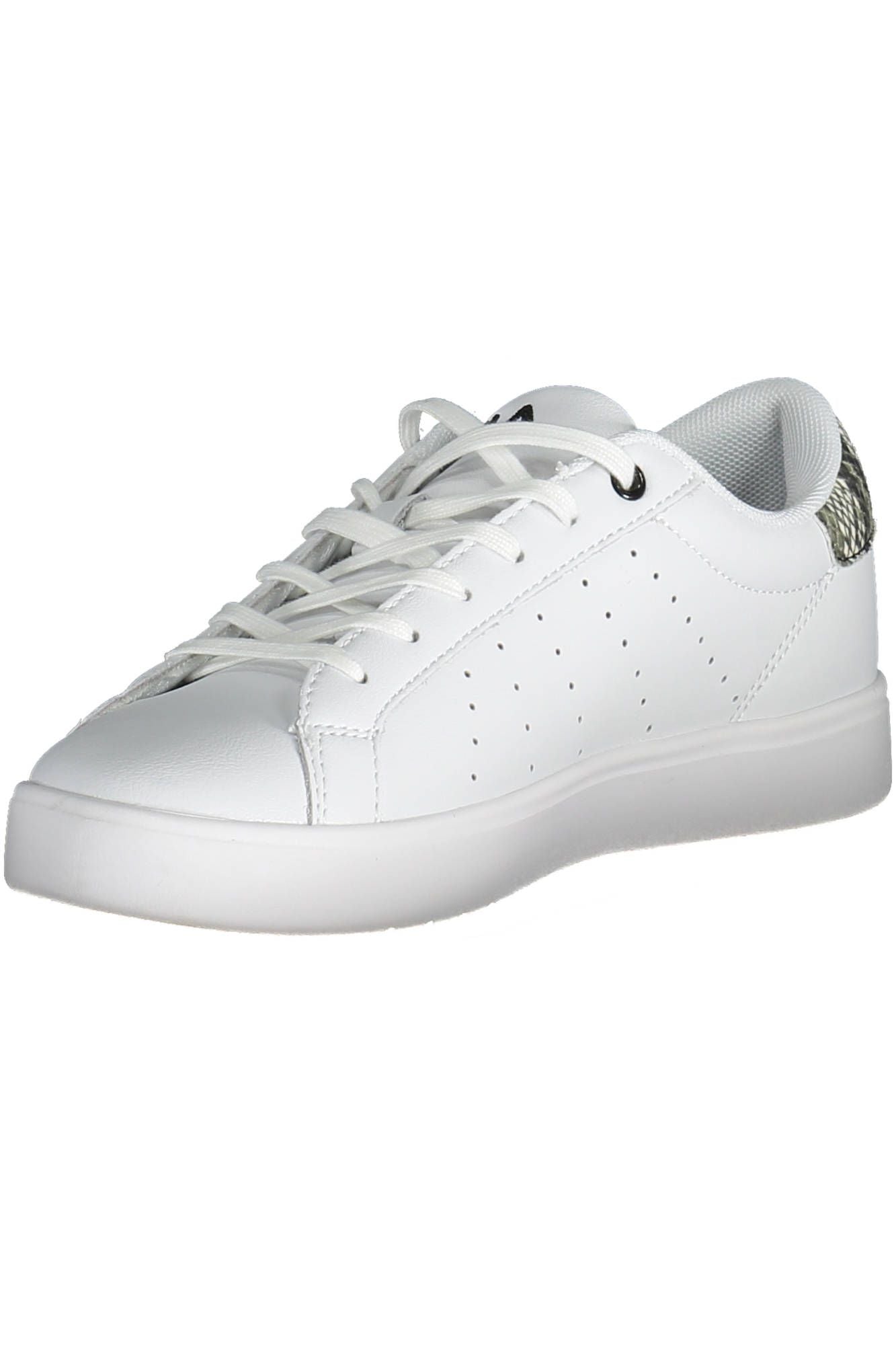 White Leather Women Sneaker