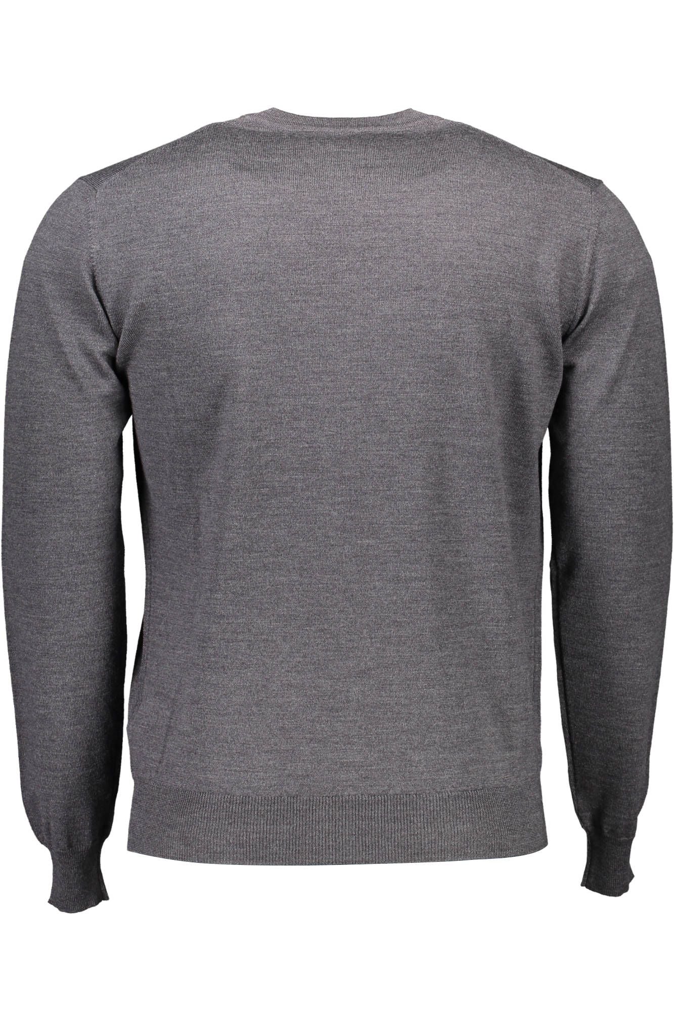 Gray Wool Men Sweater