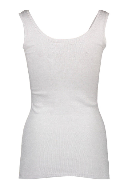 White Cotton Women Top