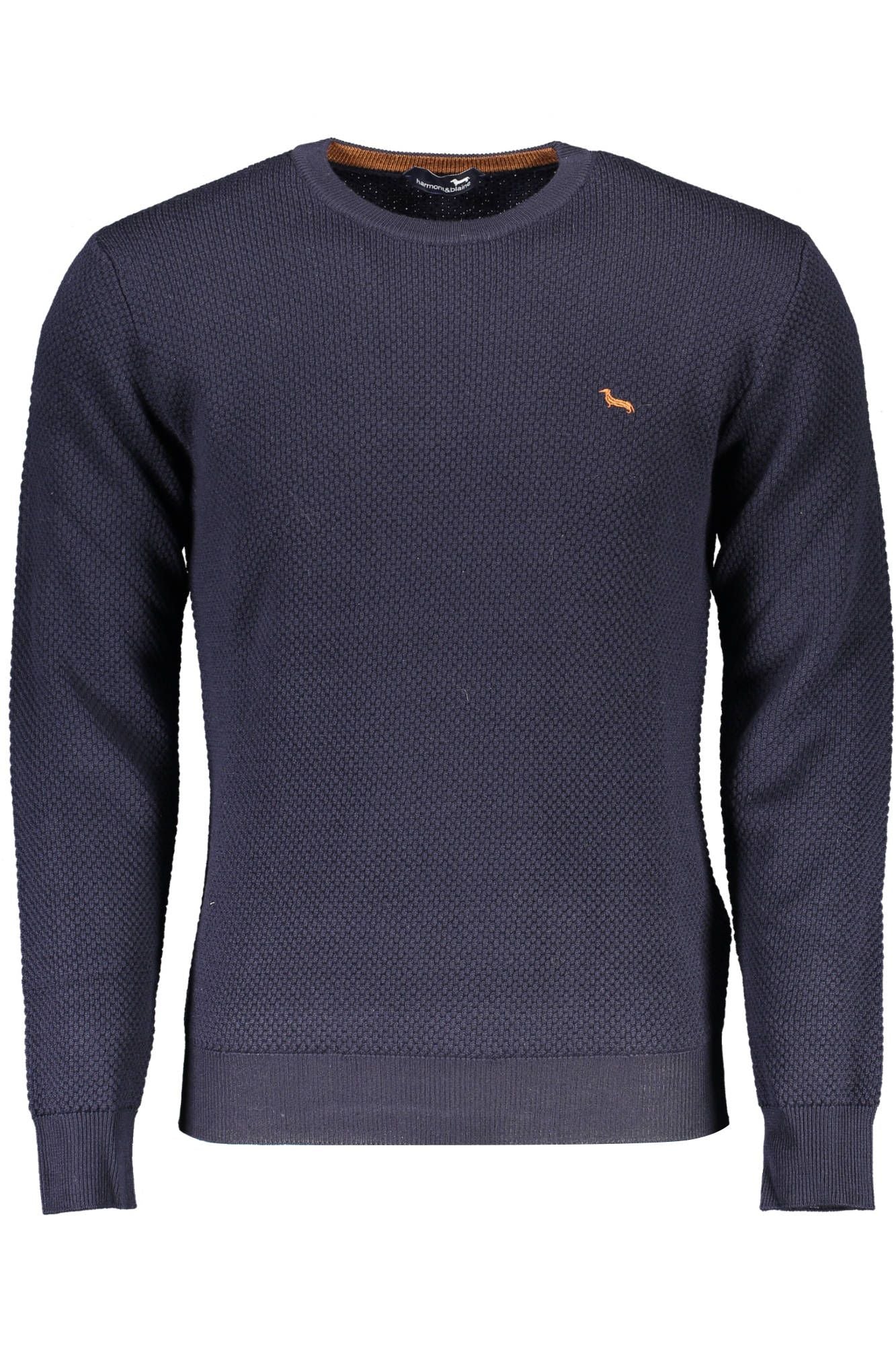 Blue Wool Men Sweater