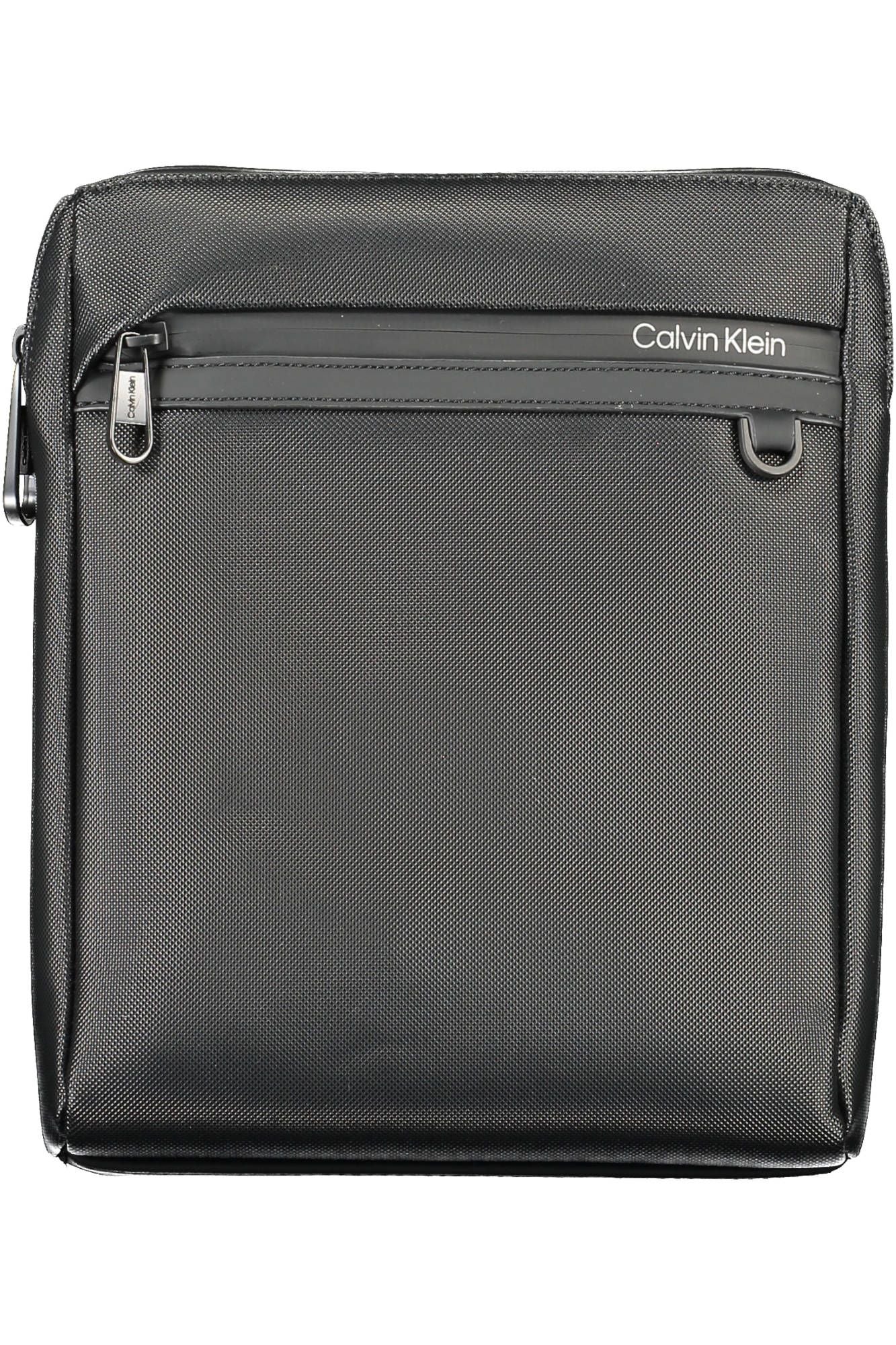 Black Polyethylene Men Shoulder Bag