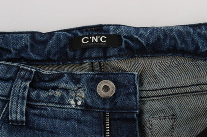 Chic Blue Regular Fit Denim