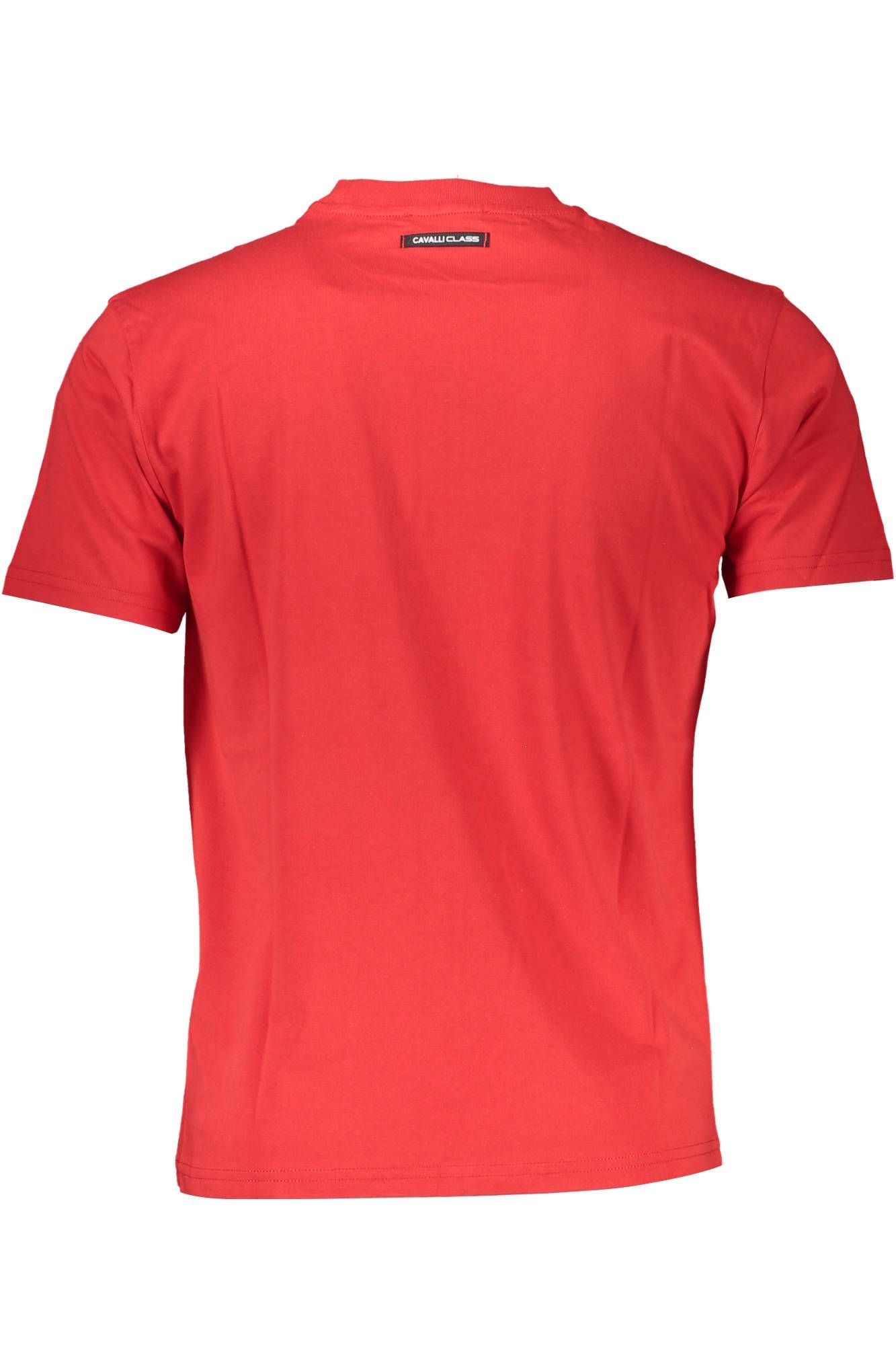 Red Cotton Men T-Shirt