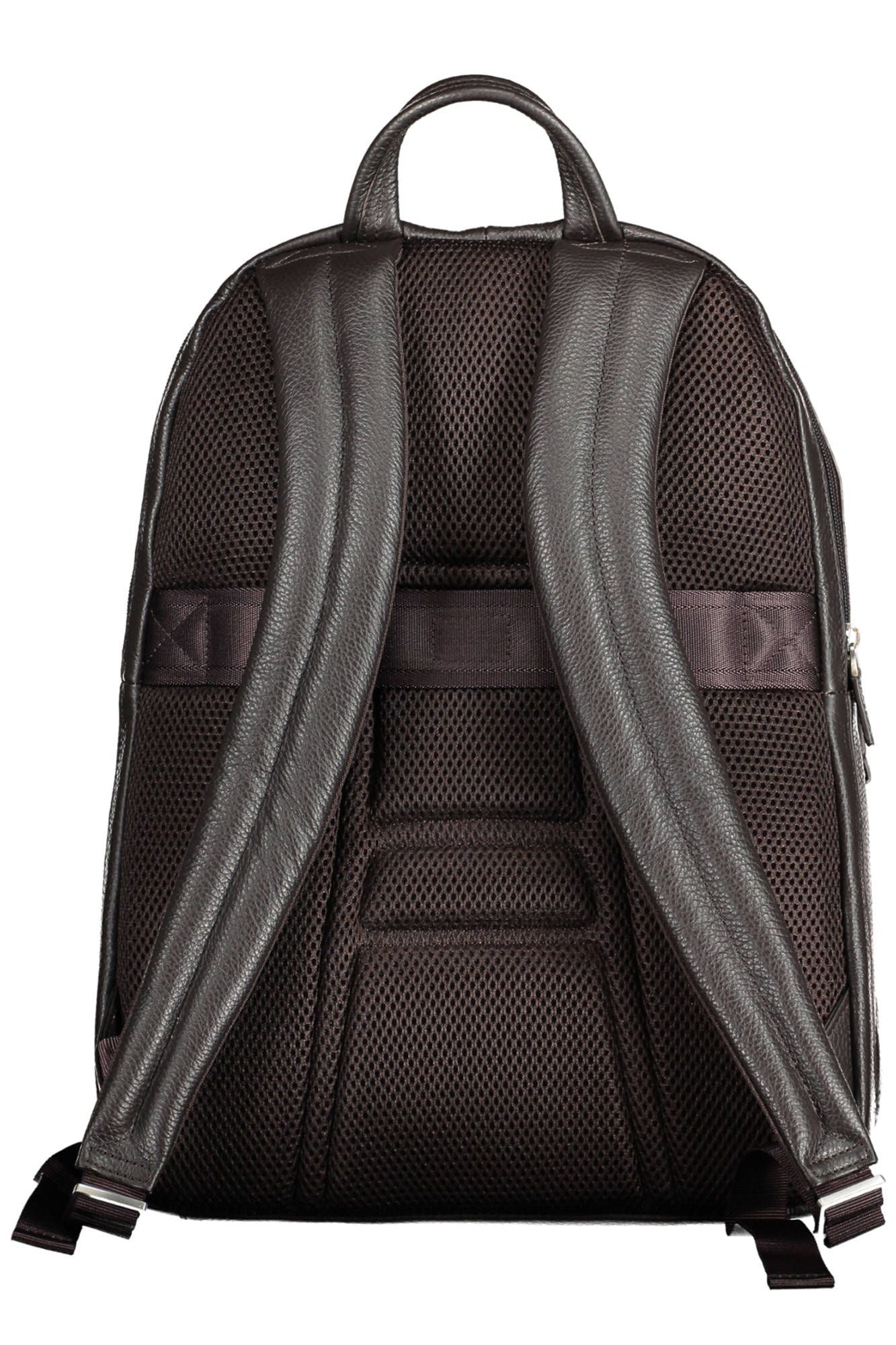 Brown Leather Men Backpack