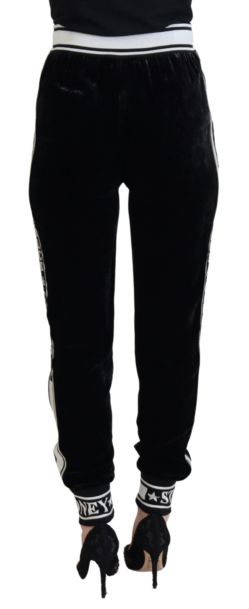 Elegant Velvet Pants - Timeless Black Luxury