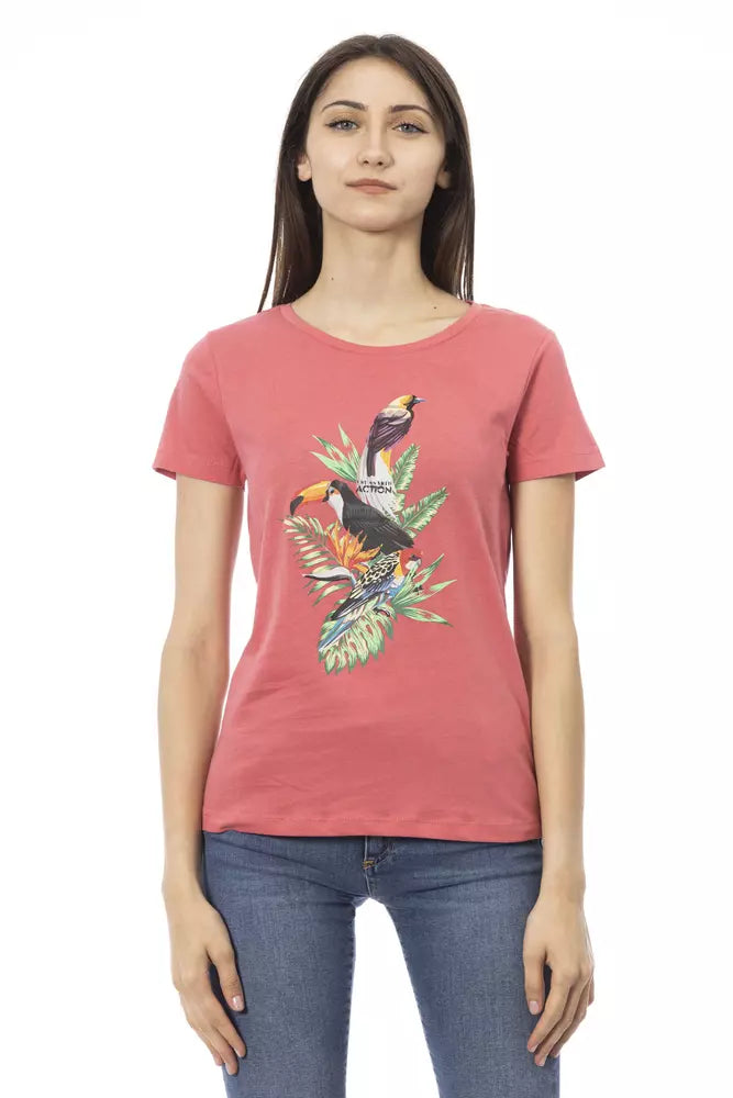 Multicolor Cotton Women Top