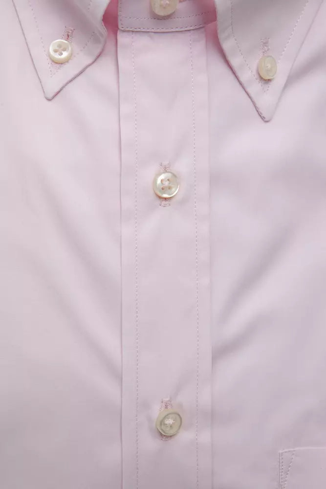 Multicolor Cotton Men Shirt