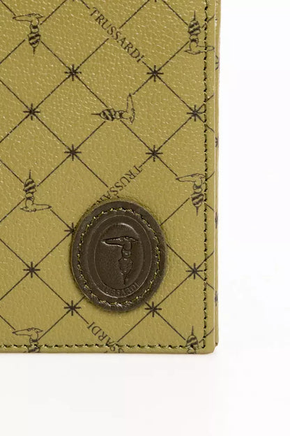 Green Leather Men Wallet