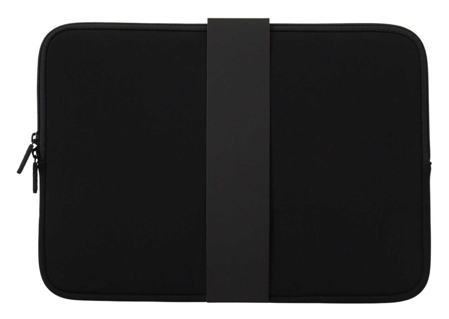 Sleek Black Neoprene Laptop Sleeve