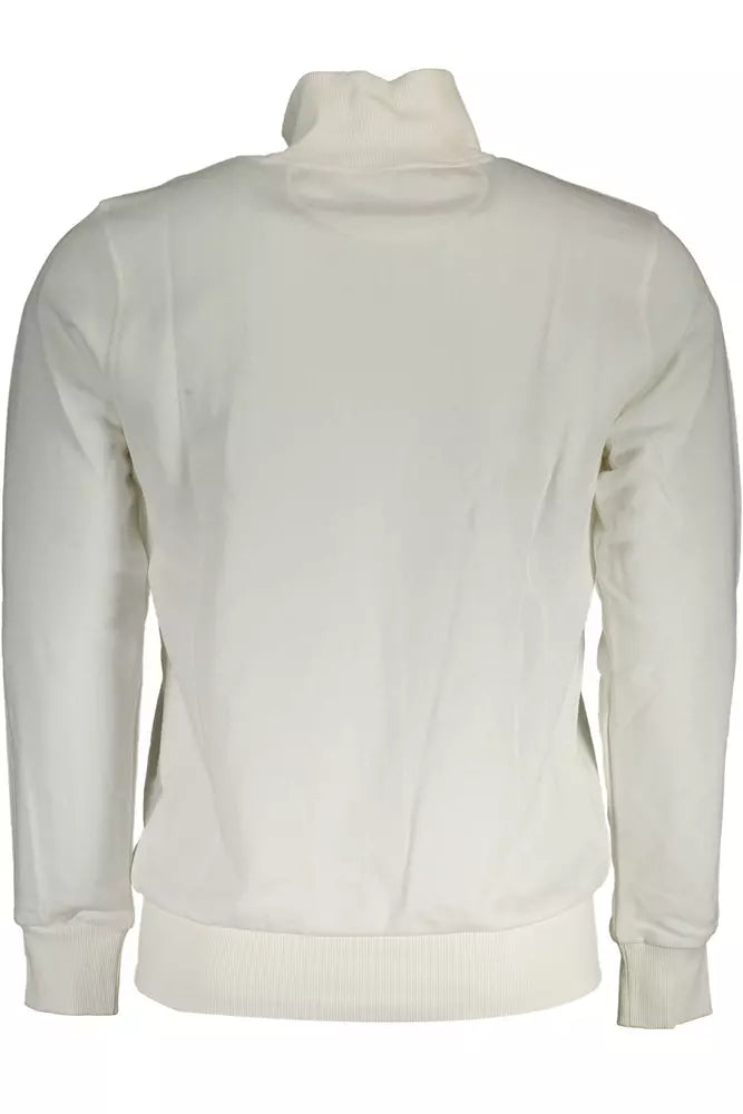 White Cotton Men Sweater