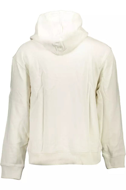 White Cotton Men Sweater