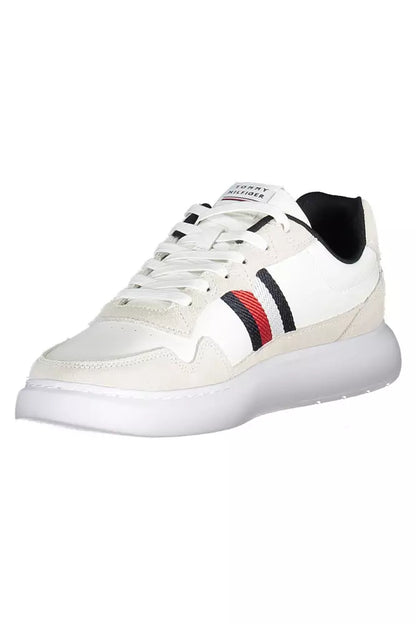 White Leather Men Sneaker