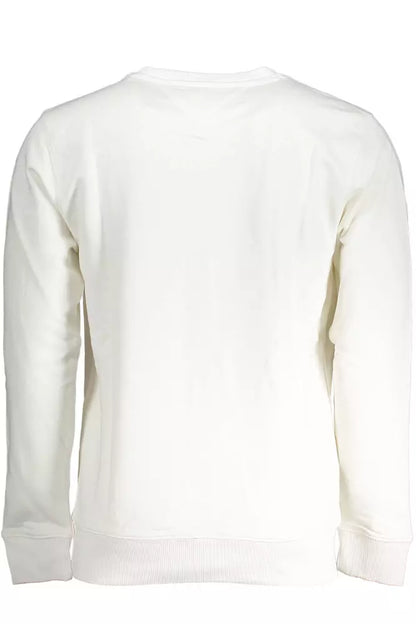 White Cotton Men Sweater