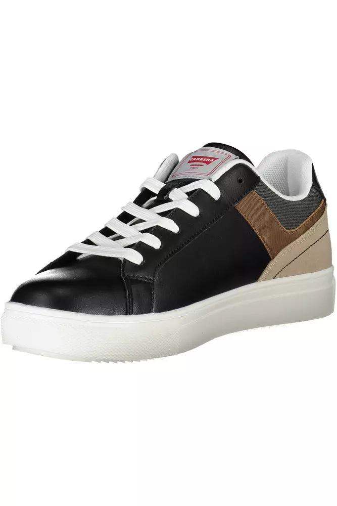 Black ECO Leather Men Sneaker