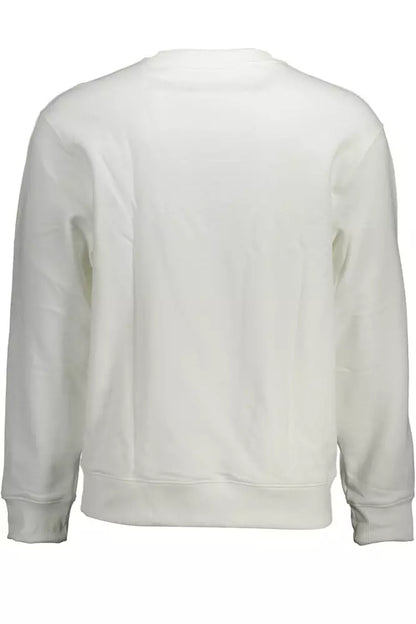 White Cotton Men Sweater