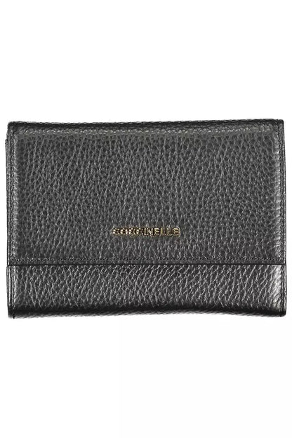 Black Leather Women Wallet