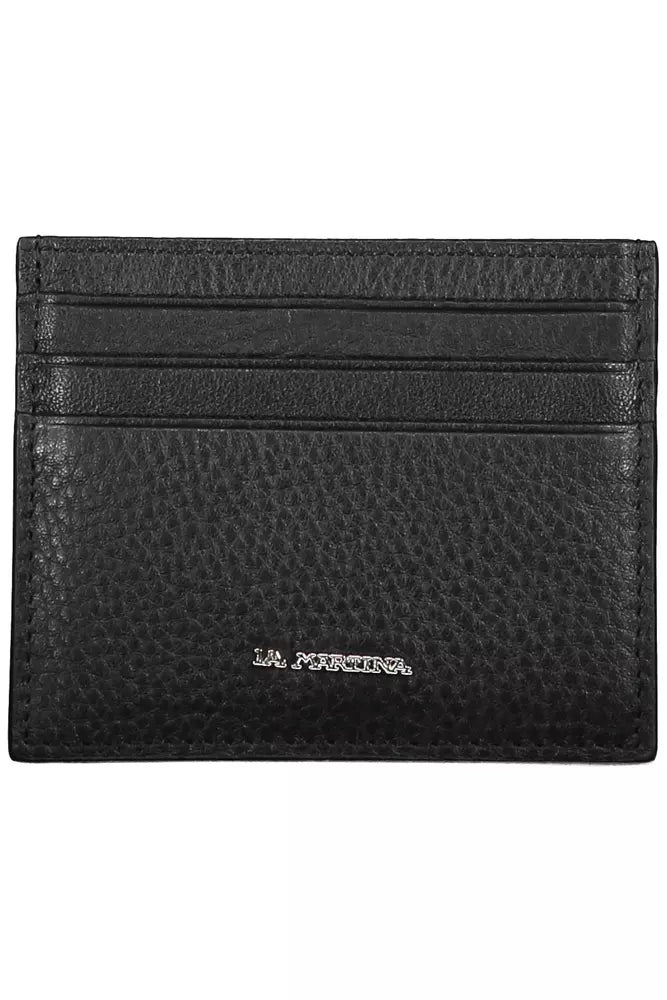 Black Leather Men Wallet