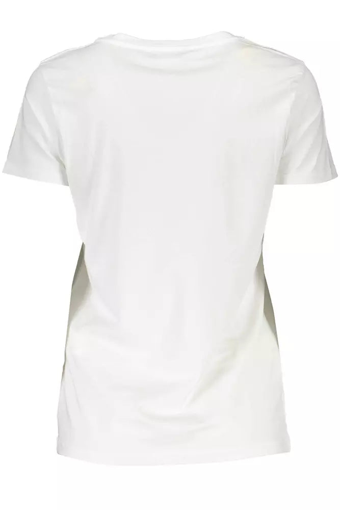 White Cotton Women Top