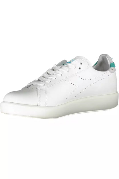 White Leather Women Sneaker