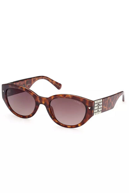 Brown Injected Women Sunglass