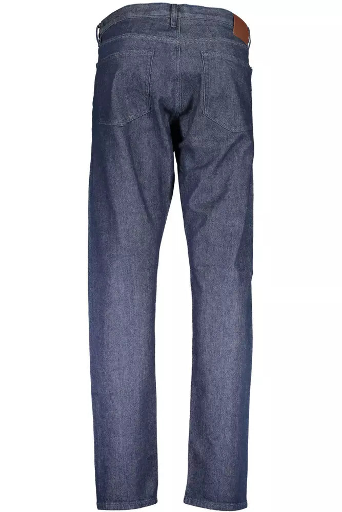 Blue Cotton Men Jeans