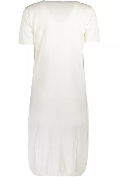 White Viscose Women Dress