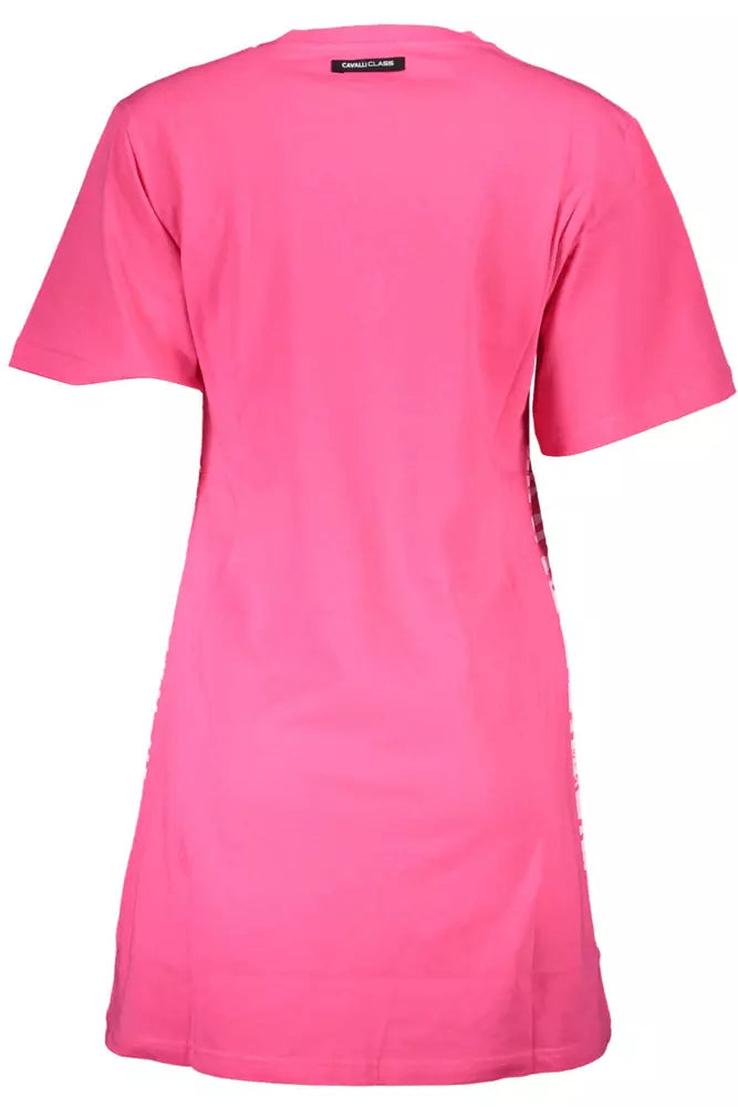 Pink Cotton Women Dress