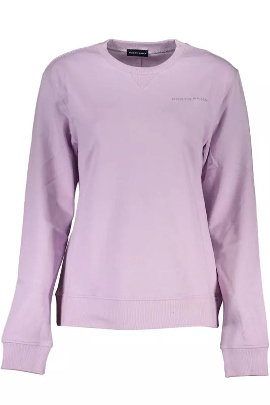 Purple Cotton Women Sweater