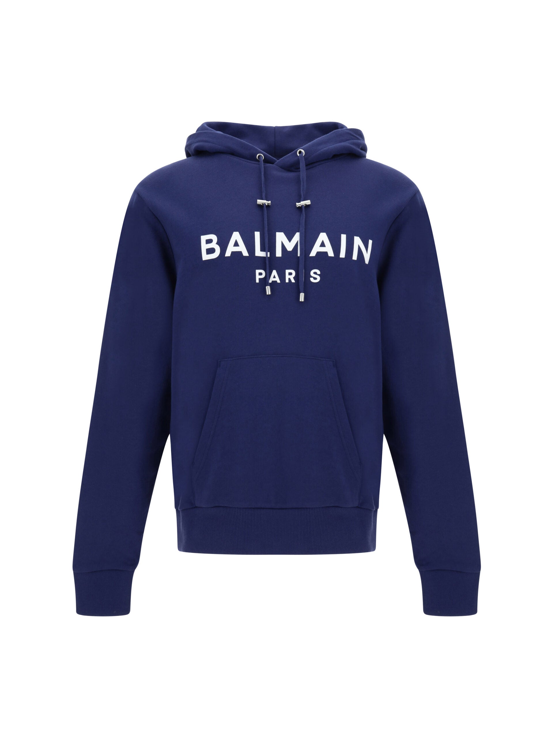 Elegant Navy Blue Monogram Hoodie