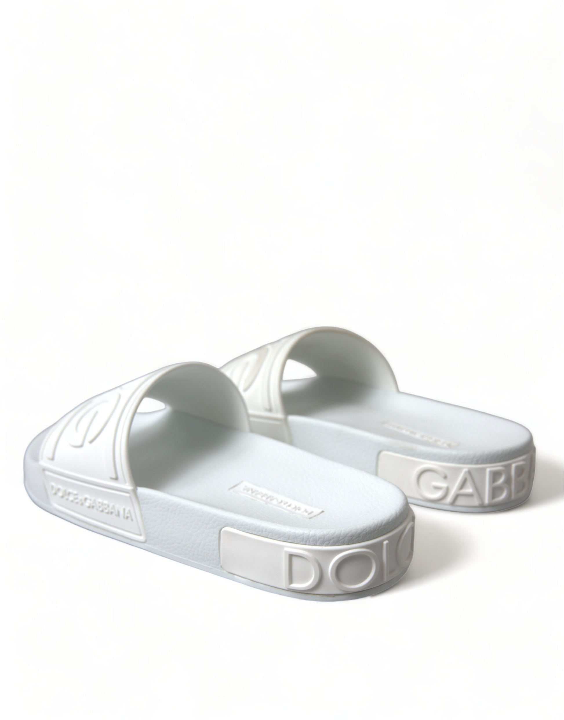 Elegant White Logo Slides