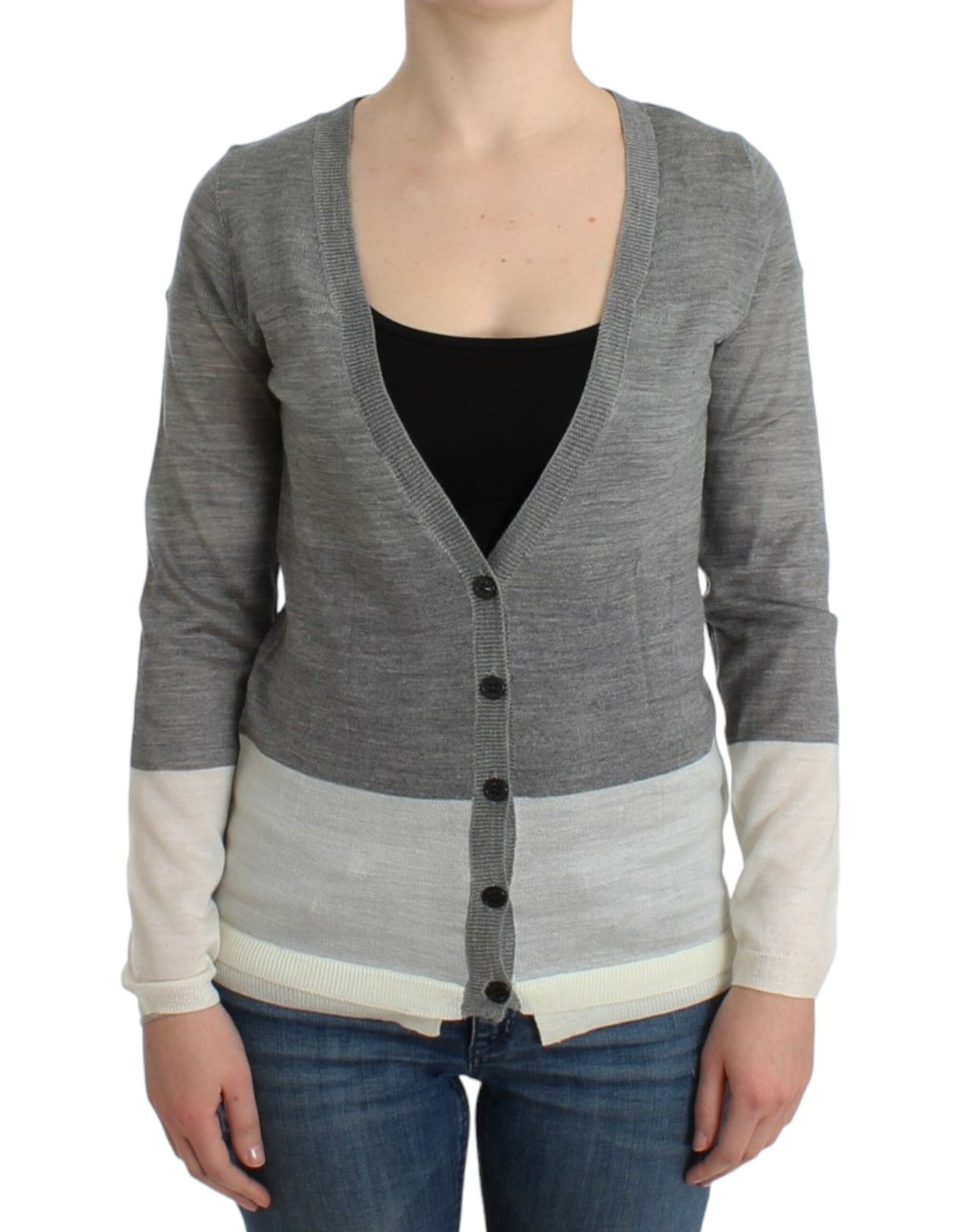 Chic Gray Lightweight Cardigan