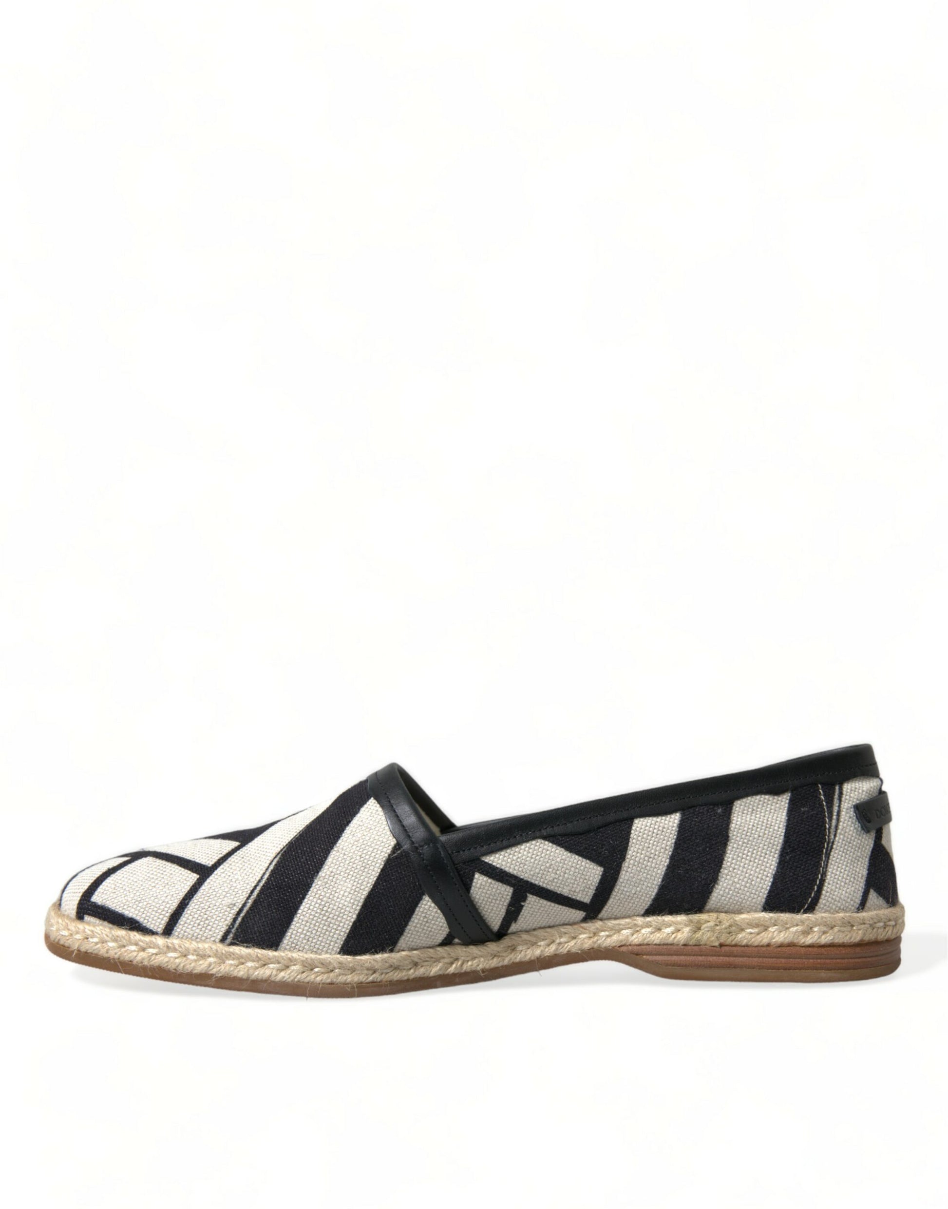 Chic Striped Canvas Espadrilles