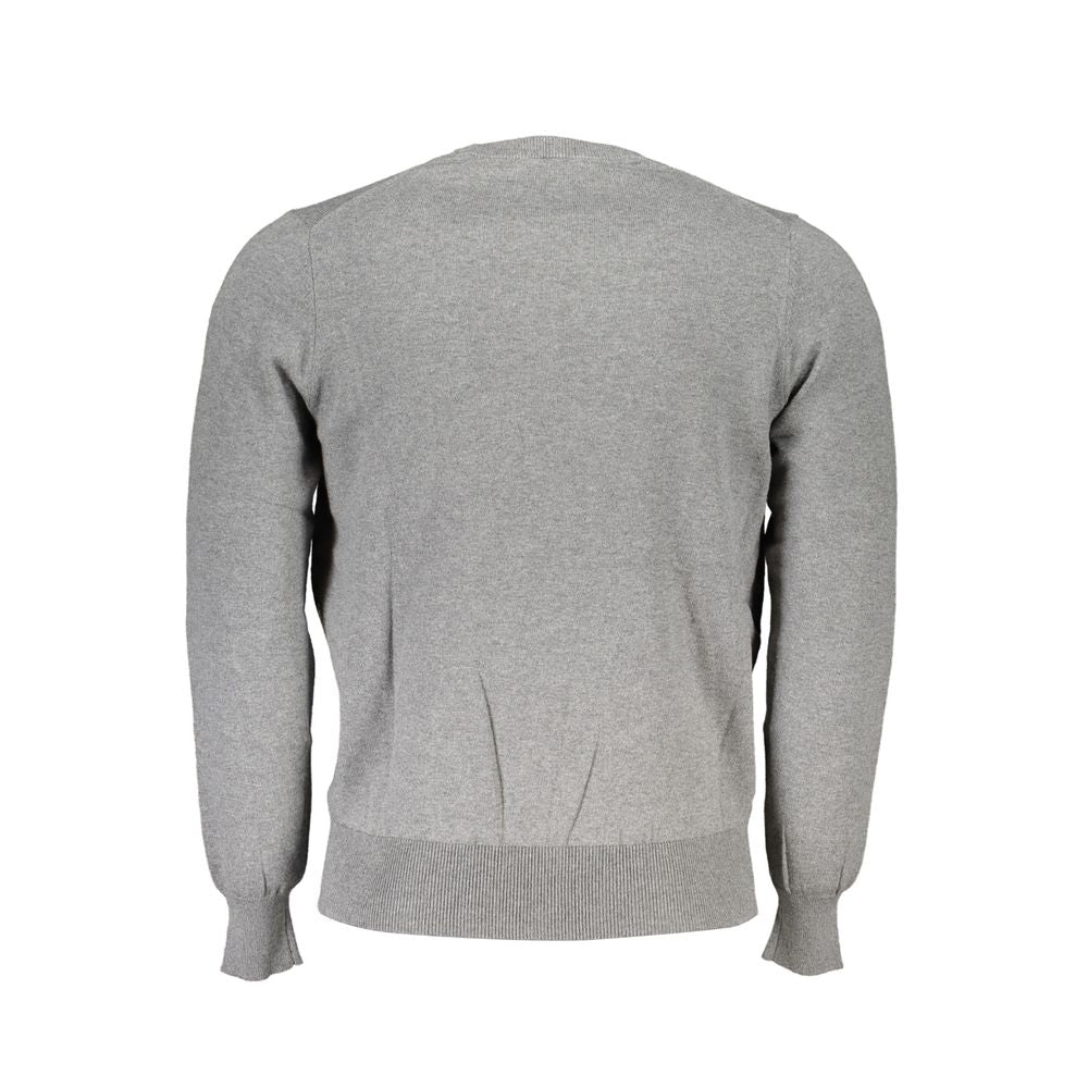 Gray Polyamide Men Sweater