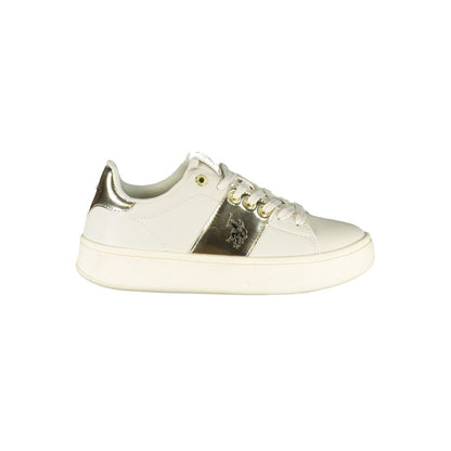 Beige Polyethylene Women Sneaker