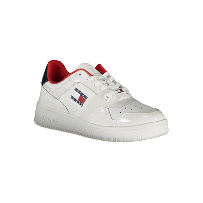 White Leather Women Sneaker